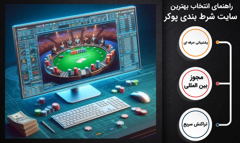 انتخاب بهترین سایت شرط بندی پوکر