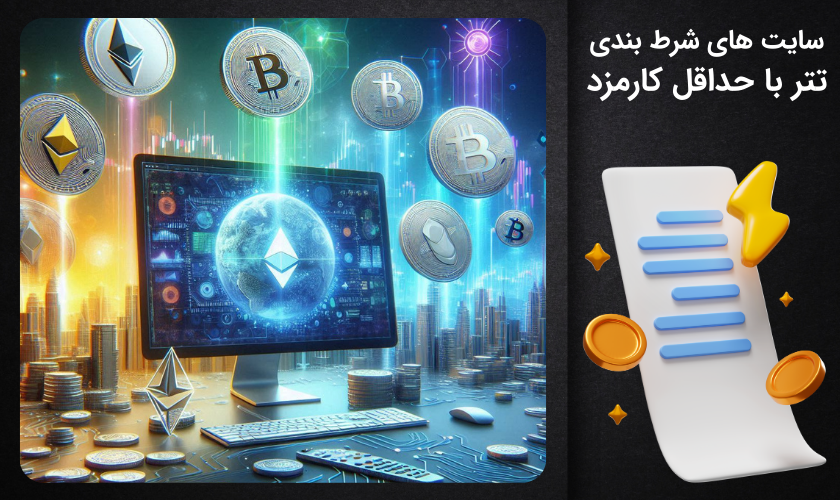 سایت های شرط بندی تتر با حداقل کارمزد