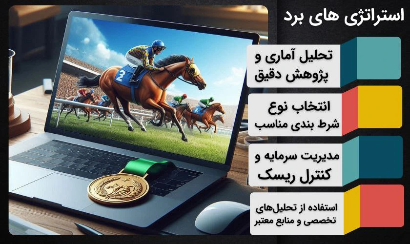 استراتژی های برد در شرط بدی اسب سواری
