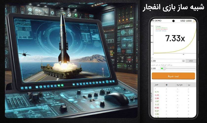 شبیه ساز بازی انفجار