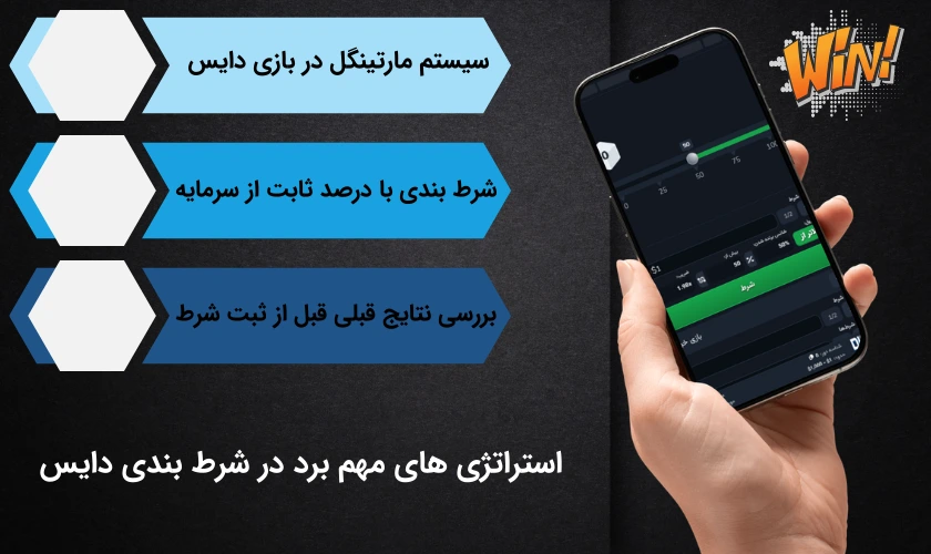 ترفندهای برد در شرط بندی دایس